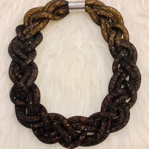 Gold & Brown OMBRÉ Sparkling Necklace ✨